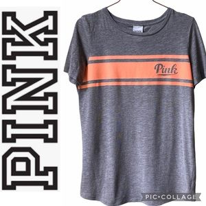 PINK Victoria’s Secret Heather Gray T-Shirt